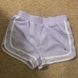 Champion Light Purple Running Shorts